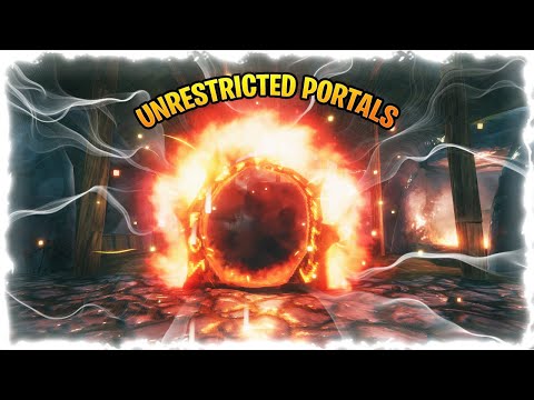 Valheim Mods: Unrestricted Portal Mod Showcase