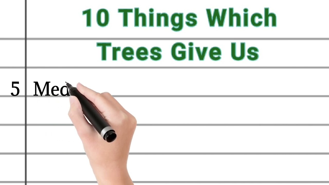 10 Things That Trees Give Us | utility of trees