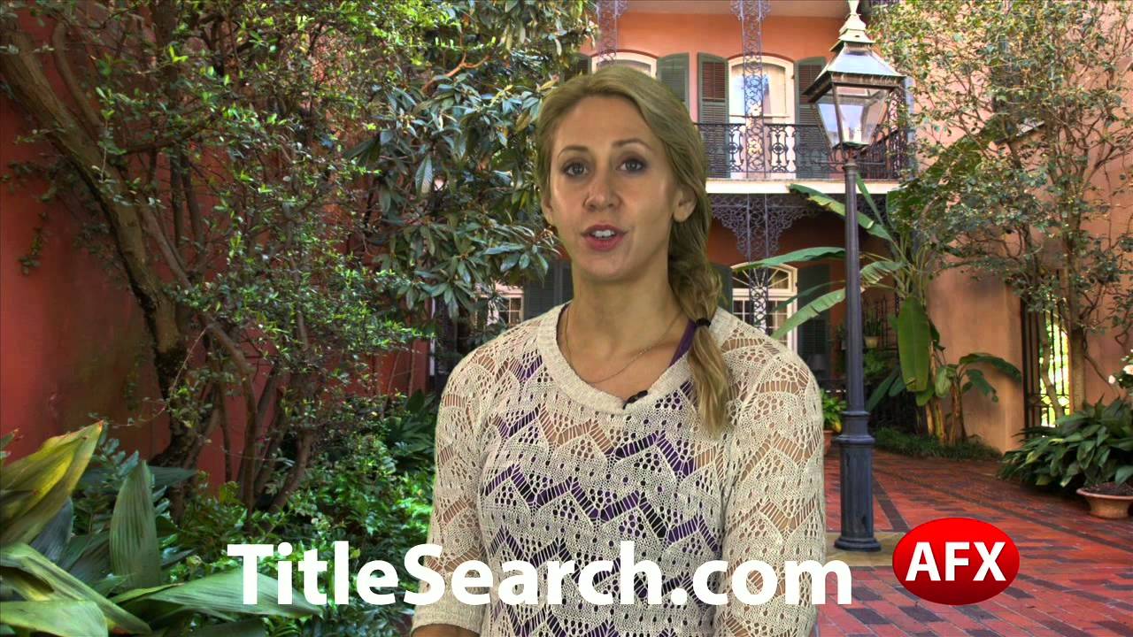 Property title records in Evangeline Parish Louisiana AFX YouTube