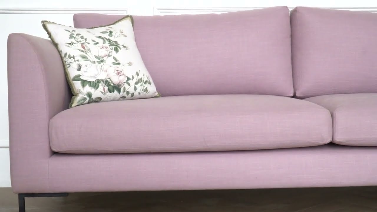 Montreal Fabric Sofa || Living Room Furniture Collection || Gulmohar Lane