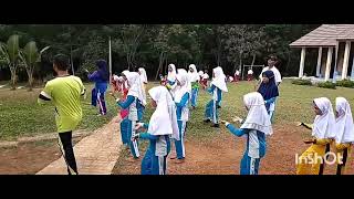 SSB AN (Senam Sehat Berkarya Anti Narkoba). SDN 4 Kramatjaya.