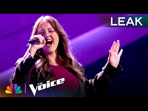 Coaches FIGHT Over Ava Nat On Gracie Abrams I Love You I M Sorry Voice Blind Auditions NBC