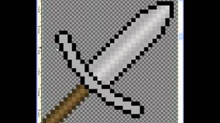 Minecraft texture pack 32x32 swords timelapse