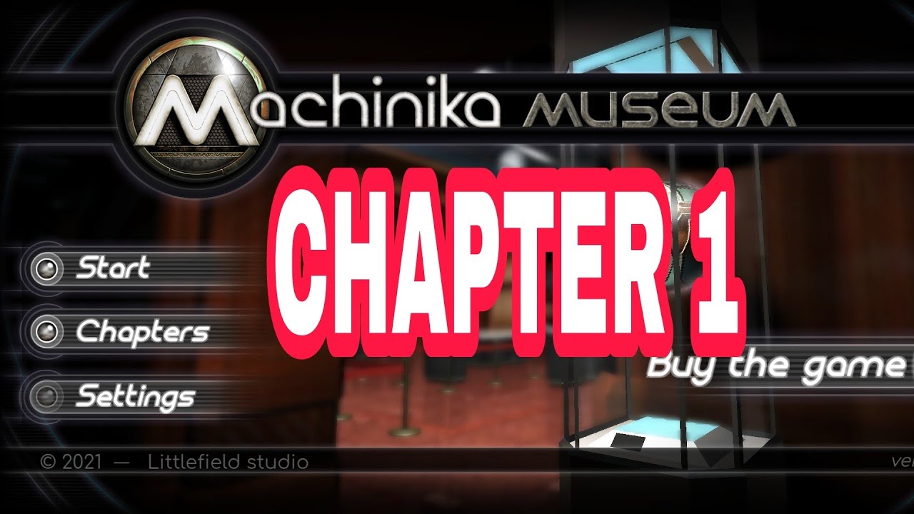 Machinika Museum Chapter 1 Walkthrough YouTube