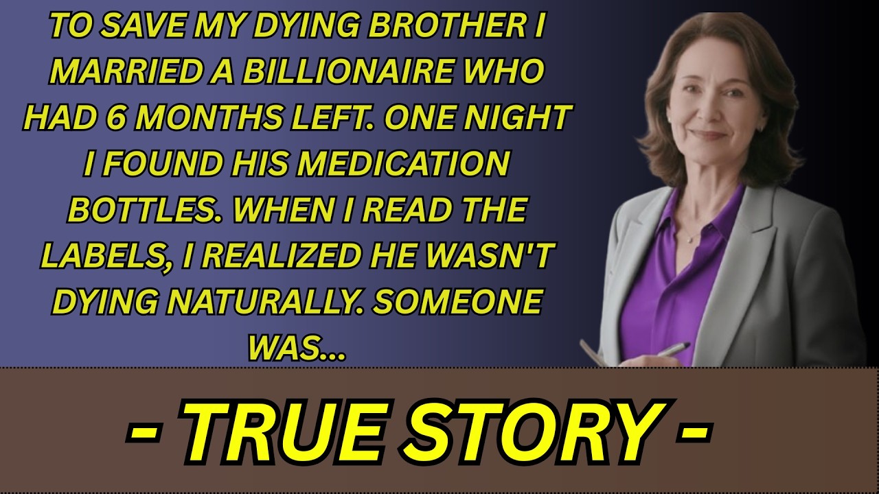 I Married a Dying Billionaire for My Brother — Then He Stood Up