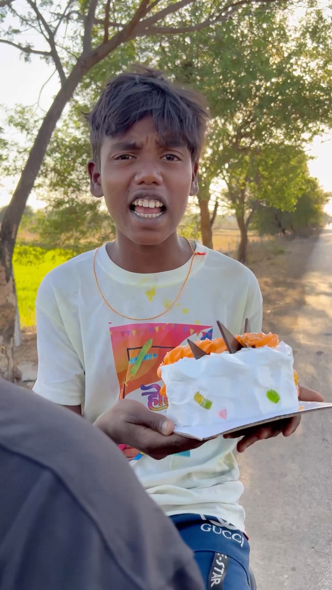 CHOTU KA TEACHER CAKE #shorts @FACTFIREKING