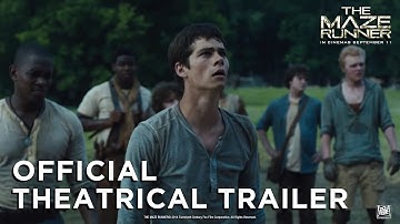 The Maze Runner [Official Theatrical Trailer in HD (1080p) with Film Classification]