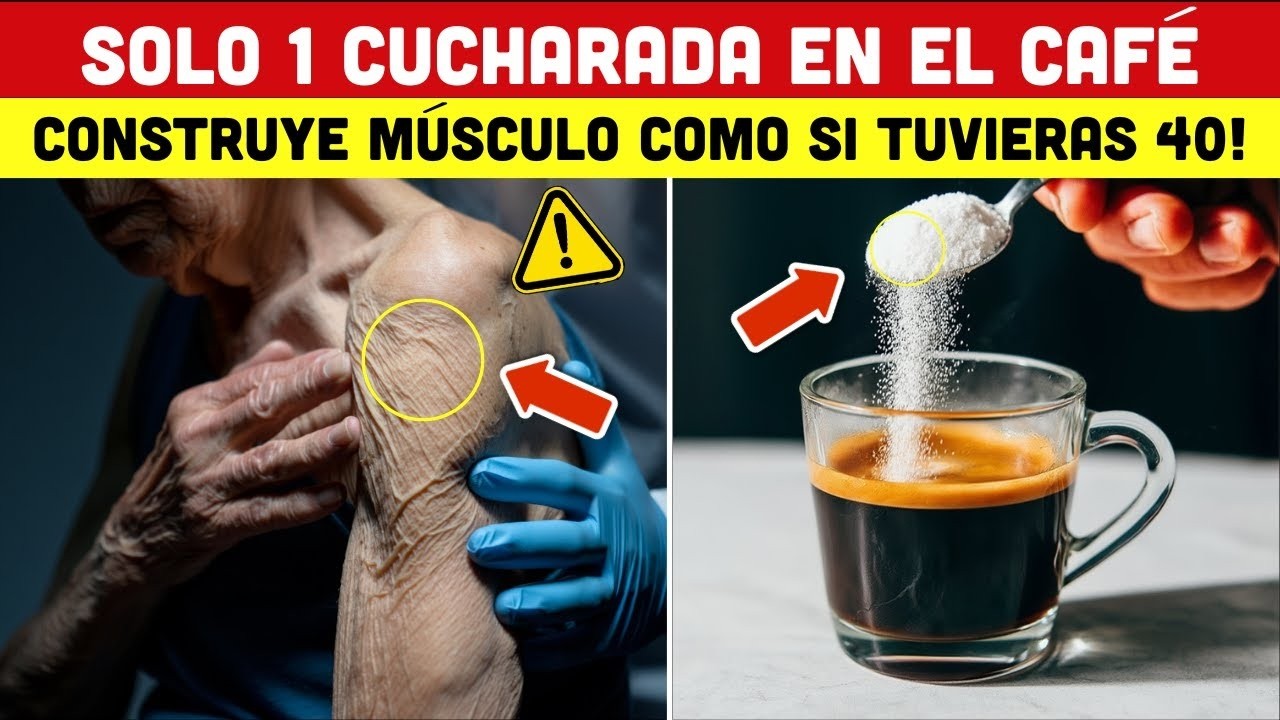 Adiós Piernas Débiles: Añade ESTO a tu Café para Reconstruir Músculo (75+)