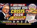 🚨🇦🇺 **Australia Student Visa Crisis 2026 — Why Thousands of Applications Are Being Rejected!**