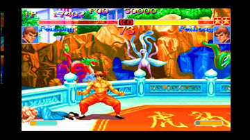 Super Street Fighter II Turbo for the Arcade on the PS2 with Mikey
