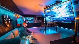 I Built a Hidden Gaming Setup in My Garage