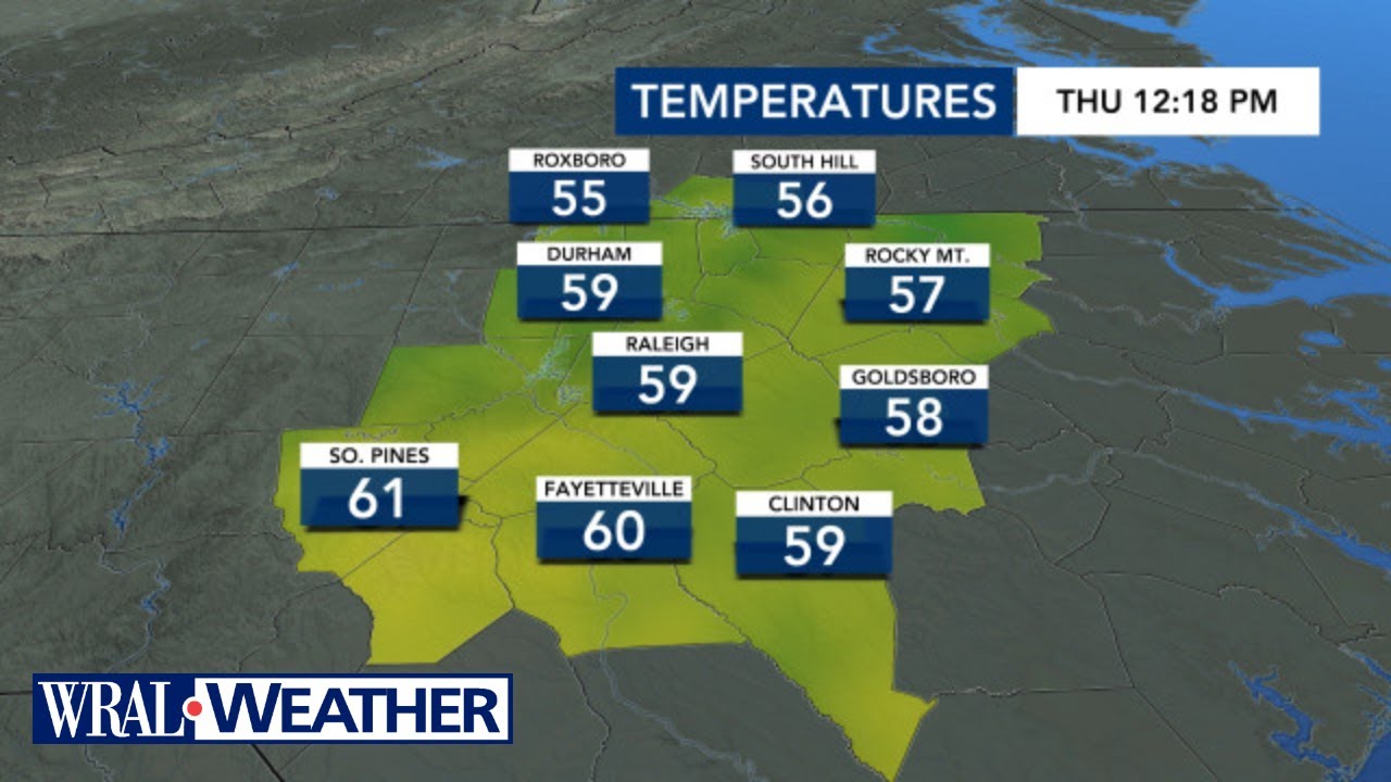 North Carolina Forecast: A very warm welcome: Highs climb to 60s, warm start to 2023