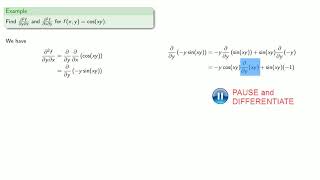 Partial derivatives, Part Two
