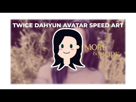 Twice Dahyun More More Concept Photo Avatar Speed Art Youtube - dahyun twice roblox