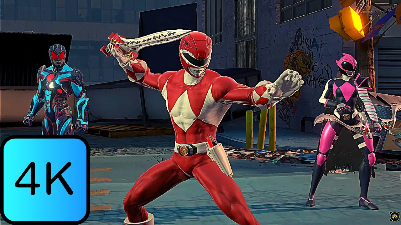 [4K] Rangers Vs Evil Group - Power Rangers Battle The Grid - YouTube