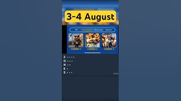 Hamster Daily Cipher & Combo 03 August | Hamster Daily Code | 04 August Hamster Daily Combo & Cipher