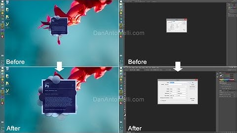 Windows High DPI Displays (FIX) - DanAntonielli.com (Adobe product example)