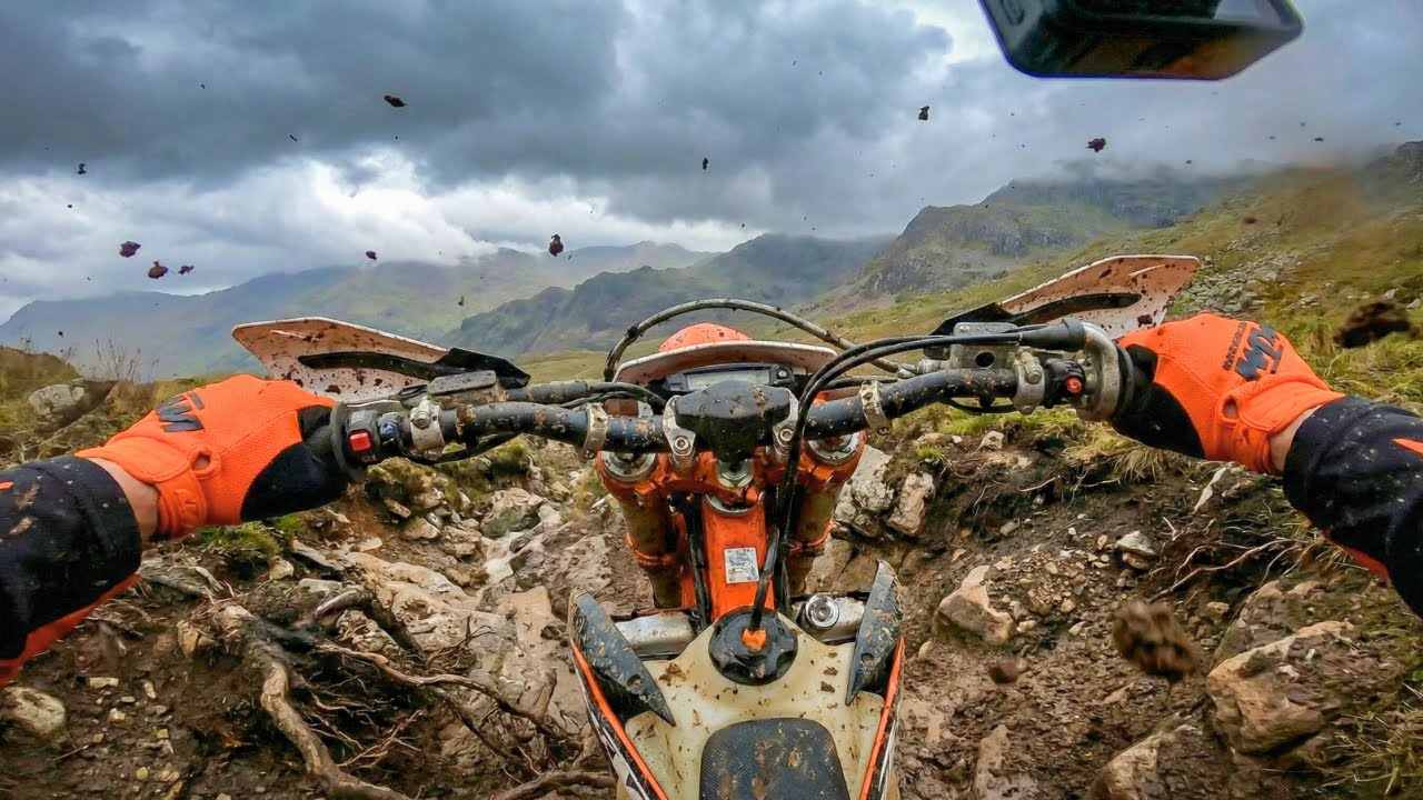Hard Road Ride Enduro Hard Riding Mountain | POV Ride - YouTube