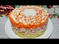 САЛАТ БАРХАТНЫЙ с Крабовыми Палочками. НЕВЕРОЯТНО ВКУСНЫЙ салат на праздничный Новогодний Стол 2022!