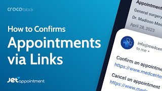 How to Confirm Appointments Via Links | JetAppointment Plugin