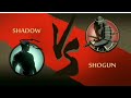 Defeating shogun in shadow fight 2