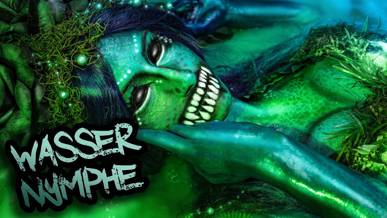 WASSERNYMPHE (mit Kupferfuchs) || FACEPAINTING