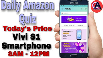 Amazon Quiz Answers Today | Daily Quiz | Win Vivo S1 Smartphone | 24 May 2020 |