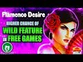 Flamenco Desire slot machine, 2 sessions, bonus - YouTube