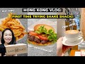 Trying SHAKE SHACK BURGER, Sham Sui Po Cafes &amp; Playing Tourist in Hong Kong | 香港 Weekly Travel Vlog