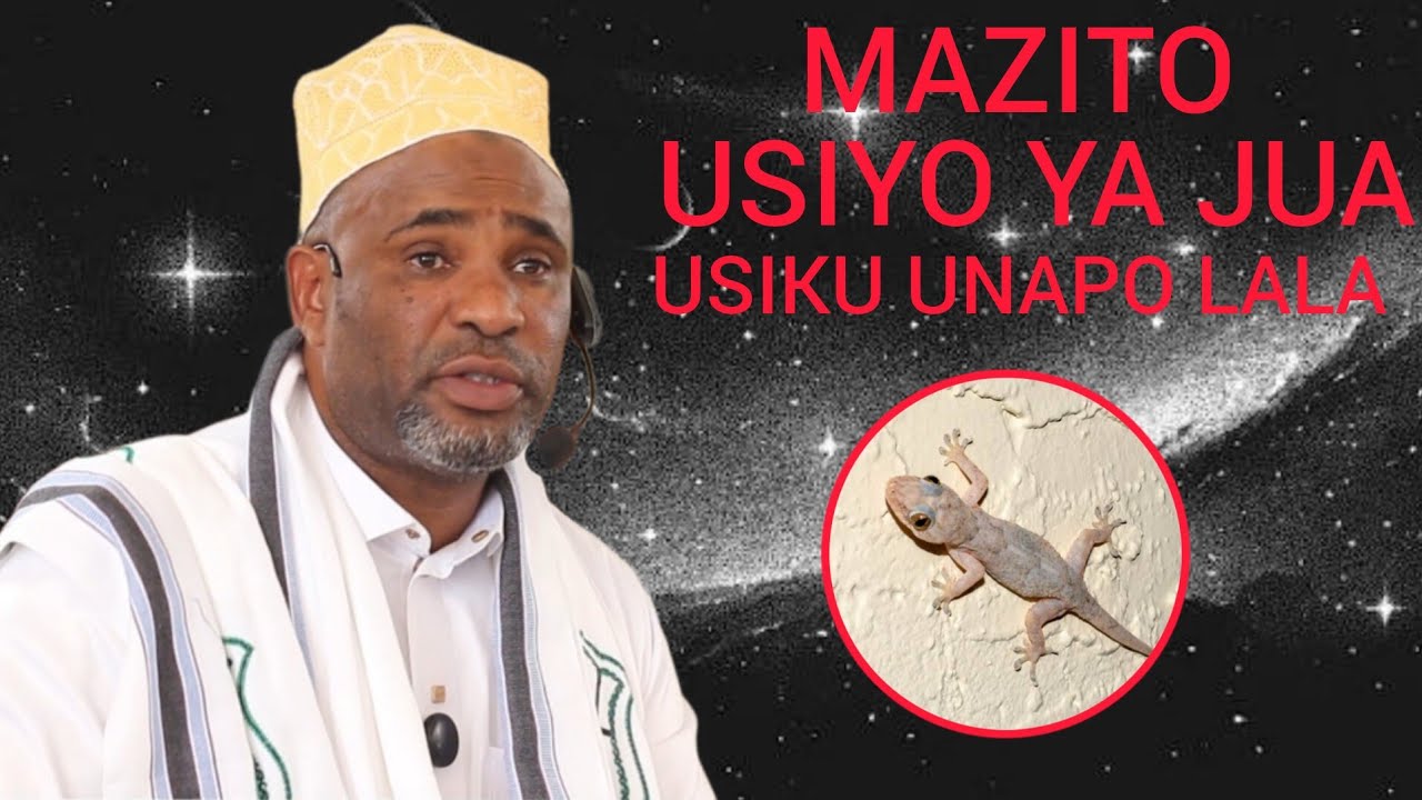 SIRI ILIYOPO KTK GIZA LA USIKU MTU ANAPO LALA_SHEIKH OMAR ITARA (TAFSRIRI YA QUR,AN)