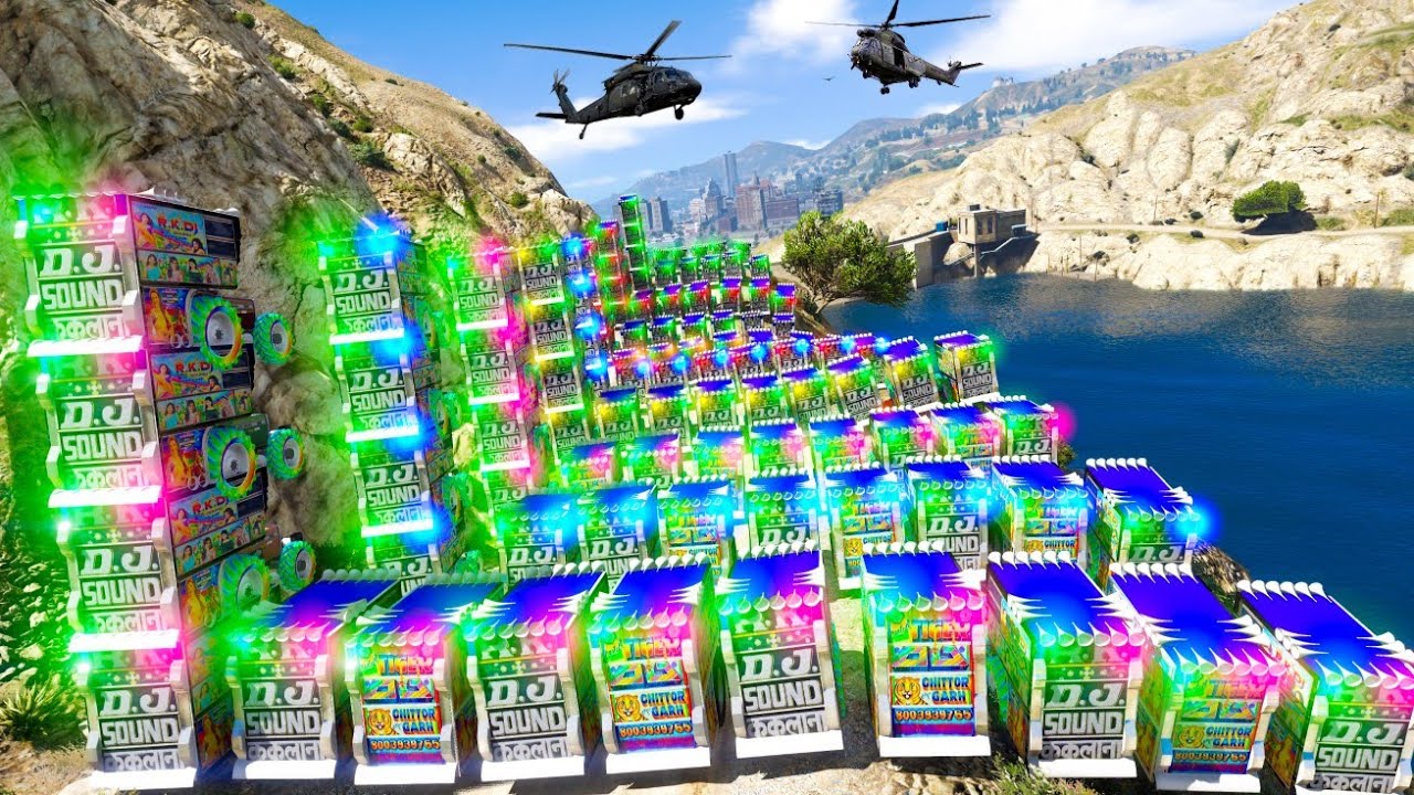 GTA-5 दुनिया का सबसे बड़ा डीजे‌‌ 😱🤠🤑 शोरूम चोरी कर लिया || The world's biggest DJ stole the Showroom