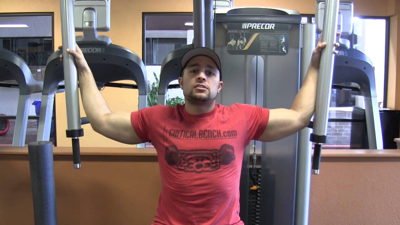 Pro Bodybuilding Tips: Pec Deck Machine - YouTube