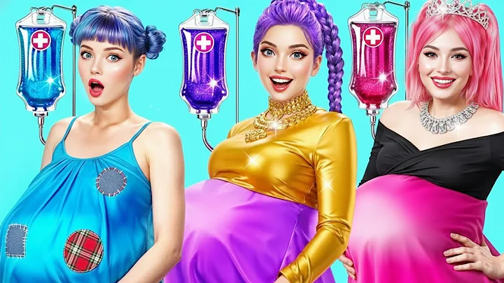 What happened to Rumi Pregnant: Huntrix Pregnant! Poor vs Rich vs Giga Rich Huntrix in Hospital!