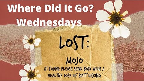 Scrapbook Process Video #465 Where Did It Go? Mojo Lesson 3: Scraplift Yourself