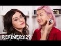 I Learned How To Get The Trendy Glossier Look | Beauty With Mi | Refinery29