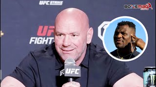 Dana White Sur La Signature De Francis Ngannou Au Pfl Ca Na Aucun Sens