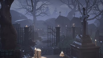 Cemetery at Night | UE4 | Level Design