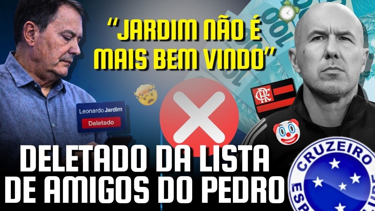 GRAVE: JARDIM É APRESENTADO NO FLAMENGO E PEDRINHO CORTA OFICIALMENTE RELAÇÕES! - REVOLTA É GERAL