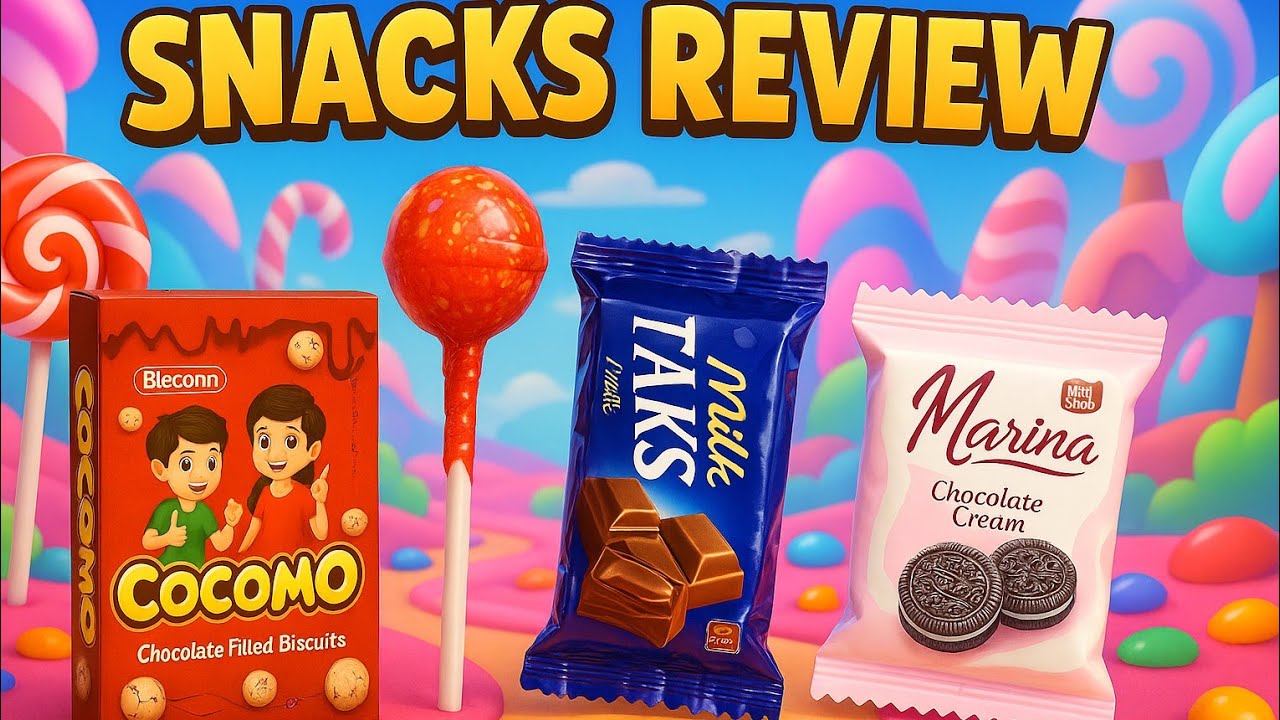 Trying Popular Kids Snacks! | Fun Chocolate & Candy Taste Test #asmr # ...