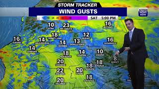 Storm Tracker Forecast: Hotter with high fire danger ahead