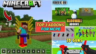 TOP 3 FREE FIRE ADDON FOR MINECRAFT POCKET EDITION 1.19 | BEST ADDON FOR MCPE screenshot 5