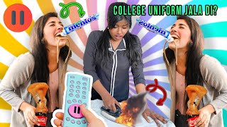 PAUSE CHALLENGE with Sister For 24 Hours| Prank War| *Gone terribly wrong*??