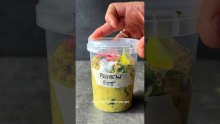 PROTEIN POTS 🤩 These are packed with plant protein and fibre and are perfect for meal prep!