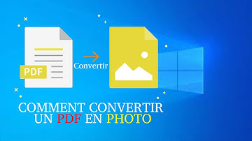 Comment convertir , ou transformer  un PDF en image jpeg , png , jpg gratuitement et sans logiciel