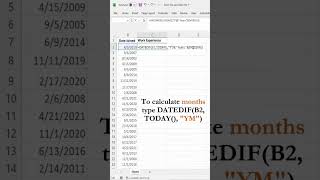 How to Quickly Calculate Work Experience in Excel screenshot 5