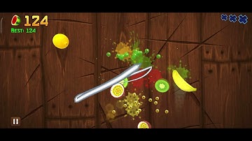 Fruit ninja:gameplay walkthrough part-1 beggner fruit slice(IOS ANDROID)