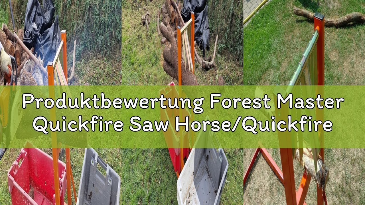 Produktbewertung Forest Master Quickfire Saw Horse/Quickfire sagebock, orange, QSH