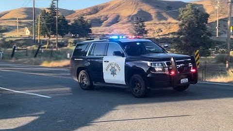 CHP Tahoe Responding Code 3