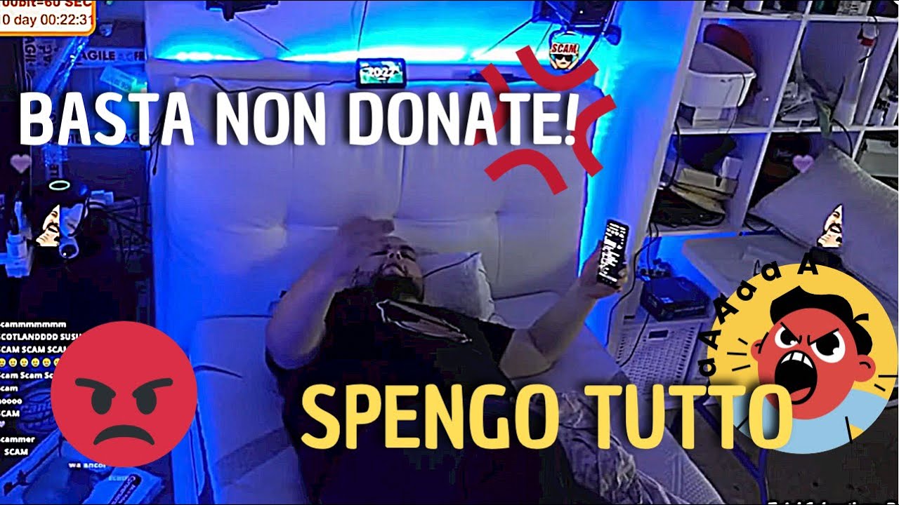 IL MAESTRO E' COSTRETTO A SPEGNERE TUTTO PER LE TROPPE DONAZIONI | gskianto live |
