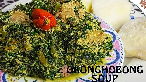 How to cook okonghobong and egusi soup/Ugu/Flutted pumpkin leaves soup.#food#recipe #traditionalfood